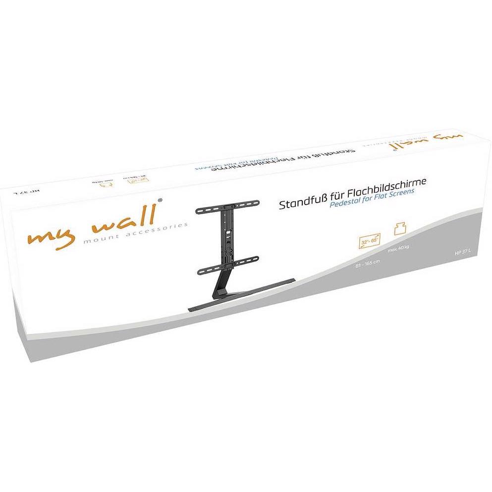 Thumbnail - myWall TV Standfuss für Flachbildschirme (45.94", 40 kg), TV Ständer, Schwarz