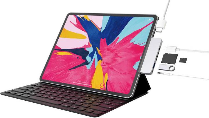 Actual product image Hyperdrive Multiport Hub (USB-C, 6 Ports)