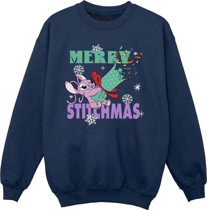 Produktbild Lilo & Stitch Merry Stitchmas Sweatshirt Mädchen (128)