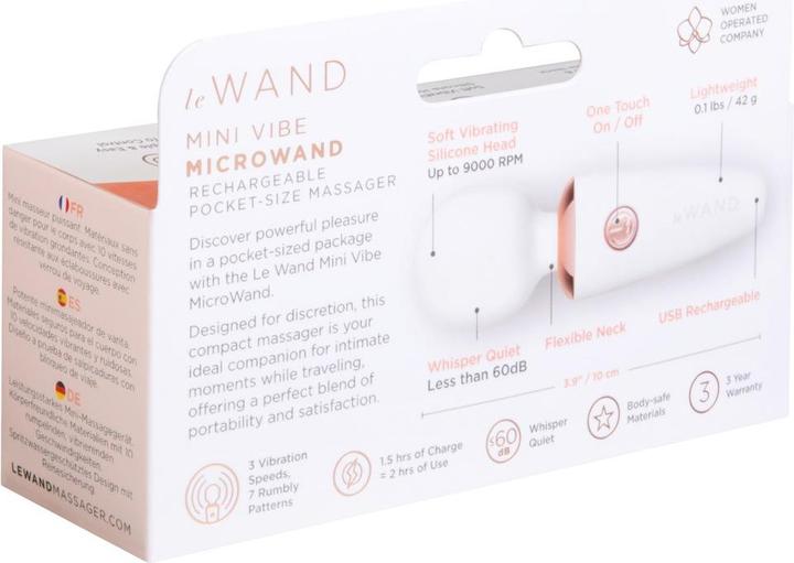 Immagine prodotto Le Wand Mini Vibe Microwand