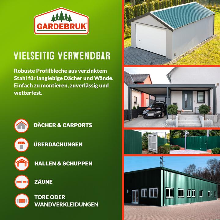 Image du produit Gardebruk 28x Tôles de bardage