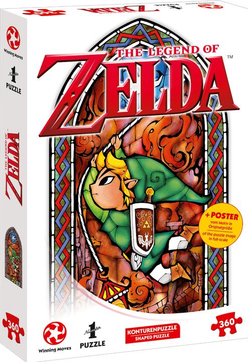 Winning Moves Zelda Link-Adventurer, 360 pc (360 pièces)