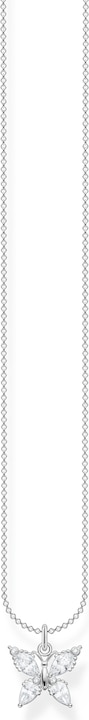 Image du produit Thomas Sabo Chaîne papillon pierres blanches (Argent 925, 38 - 45 cm)