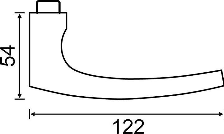 Actual product image FSB Handle sets 1015 ASL (Door handle)