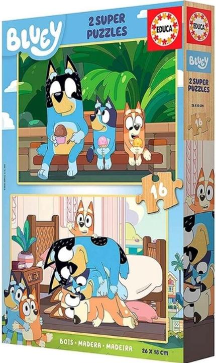 Produktbild Educa 2x16 Bluey (16 Teile)