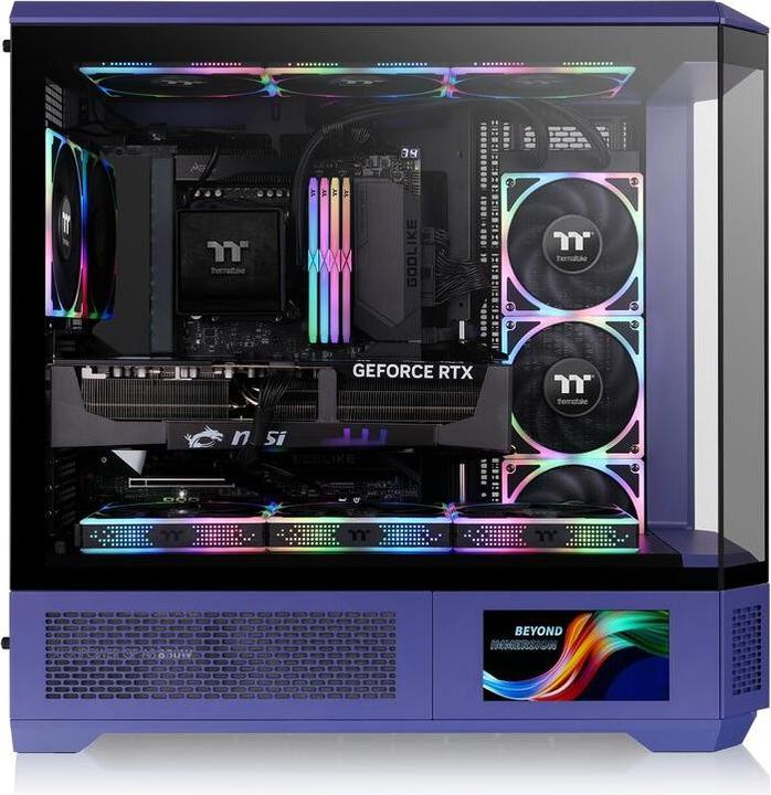 Produktbild Thermaltake "View 600 TG Future Dusk" (ATX, mATX, Mini-ITX)