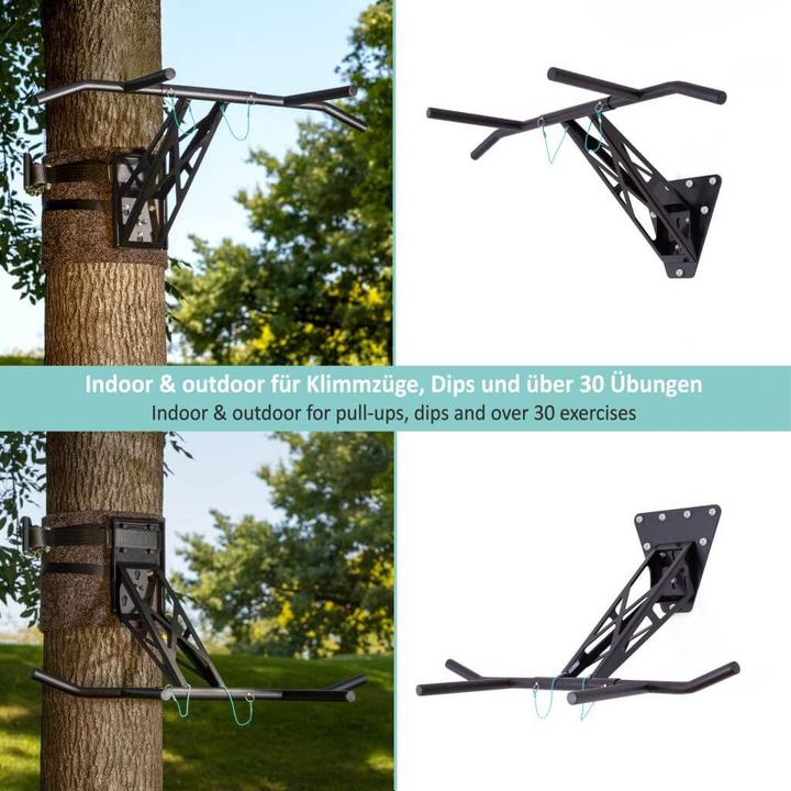 Produktbild Pullup & Dip Mobile Klimmzugstange und Dip-Stange für indoor und outdoor, weltweit einzigartig