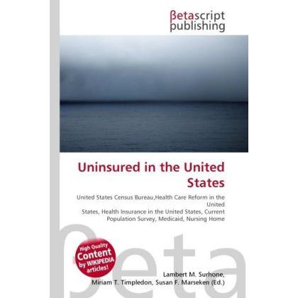 Uninsured in the United States, Fachbücher
