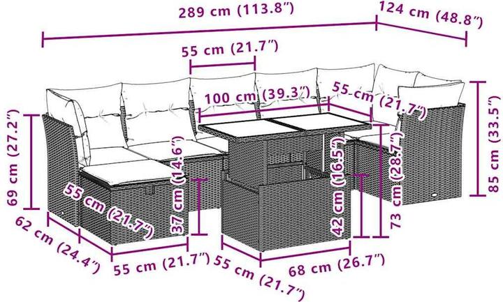 Produktbild vidaXL Ruth