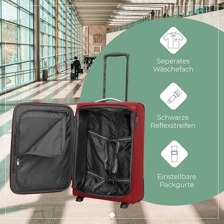 Actual product image Travelite Jetpack Slim 2 Rollen Kabinentrolley 55 cm (40 l)