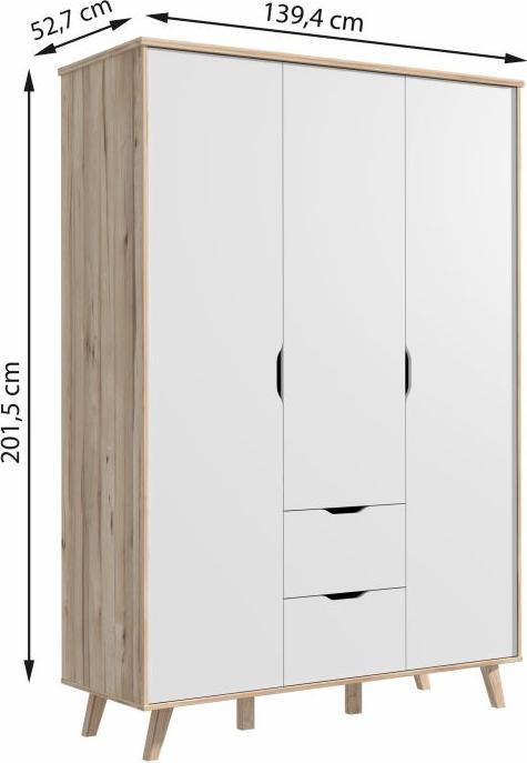Produktbild Home123 Loti (139 x 53 x 201.50 cm)