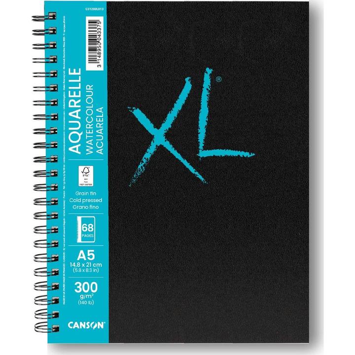 Actual product image Canson Book Watercolours (A5, Plain, Soft cover)