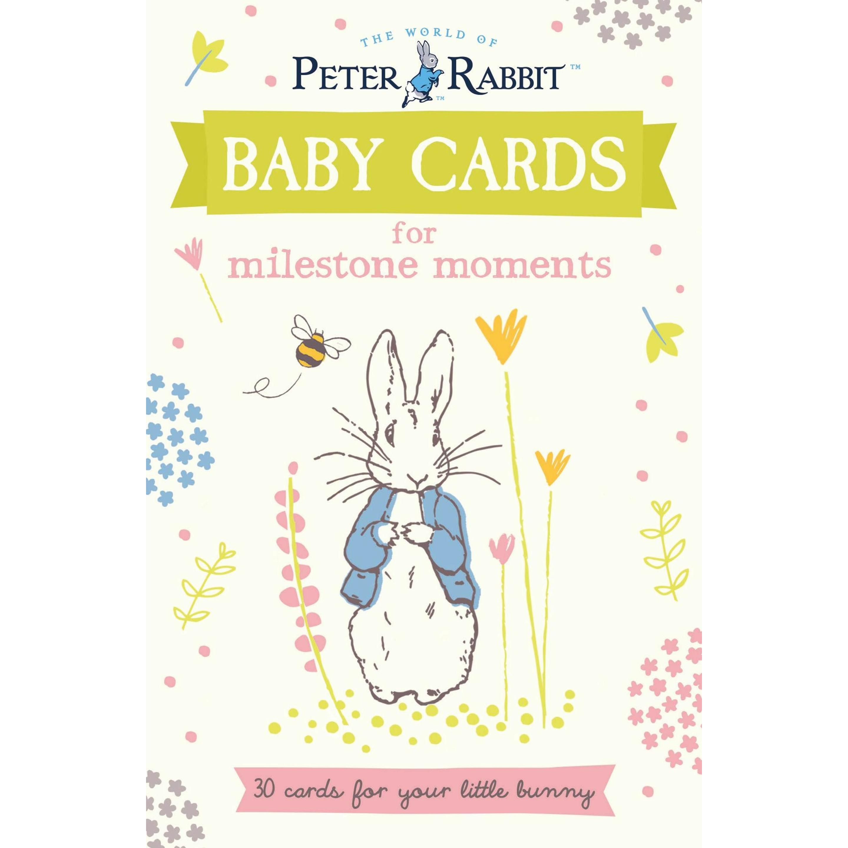 Peter Rabbit Baby Cards: For Milestone Moments, Kinderbücher