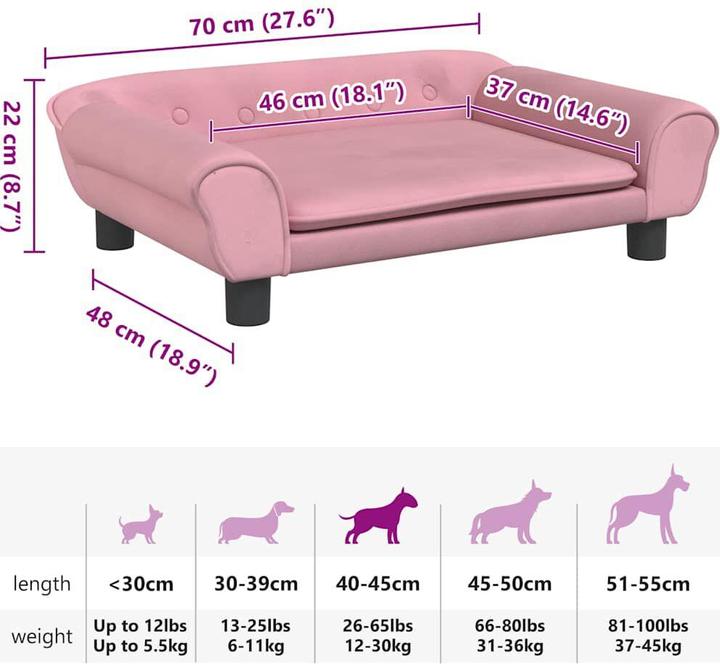 Image du produit vidaXL Hundebett (Chien)