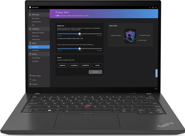 Produktbild Lenovo ThinkPad T14 Gen 4 (14", 256 GB, 16 GB, Eng. Int., Intel Core i5-1335U)
