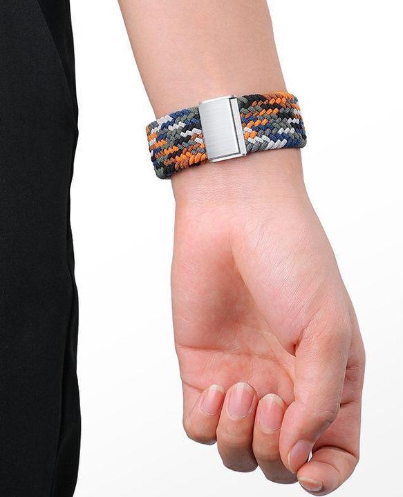 Productafbeelding Hurtel Stoffen bandje voor Watch Ultra / 9 / 8 / 7 / 6 / SE / 5 / 4 / 3 / 2 (49mm / 45mm / 44mm / 42mm) B (Gevlochten stof)