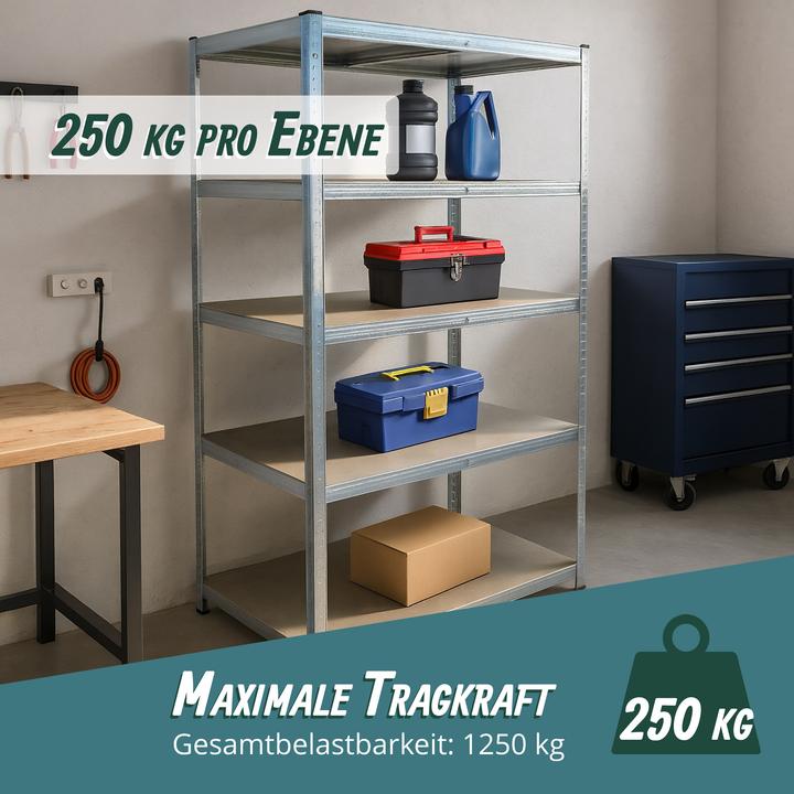 Produktbild Relaxdays Schwerlastregal