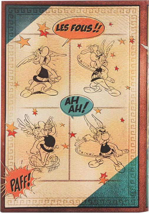 Produktbild Paperblanks Notizbuch PB Asterix d.Gallier Midi (Blanko, Harter Einband)