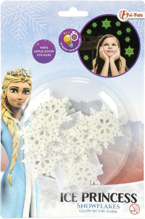 Produktbild NoName Im Dunkeln leuchtende Eisprinzessin Schneeflocken
