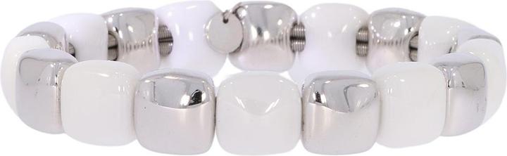 Immagine prodotto Pesavento Bracciale in ceramica argento bianco WLUXB005 (5.50 cm, Argento 925 rodiato, Ceramica)