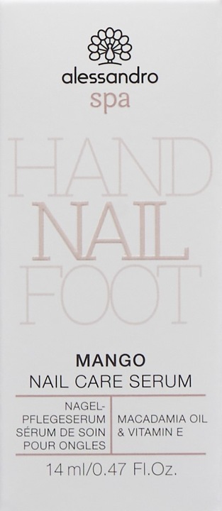 Image du produit Alessandro Spa - Sérum pour les ongles à la mangue (14 ml)