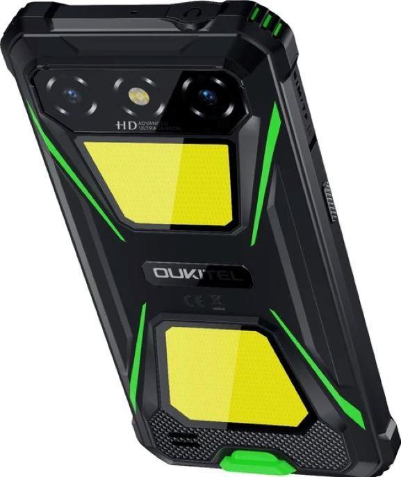 Actual product image Oukitel Smartphone G5 6 4/128GB 6300mAh Grün (128 GB, Black, Green, 6", Dual SIM, 4G)