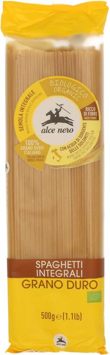 Produktbild Alce Nero Bio Spaghetti Vollkorn Beutel 500 g (500 g)
