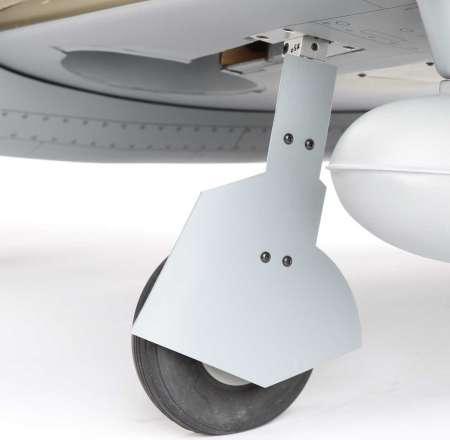 E-Flite Retractable landing gear electric 60-120 Size 85° 2-leg