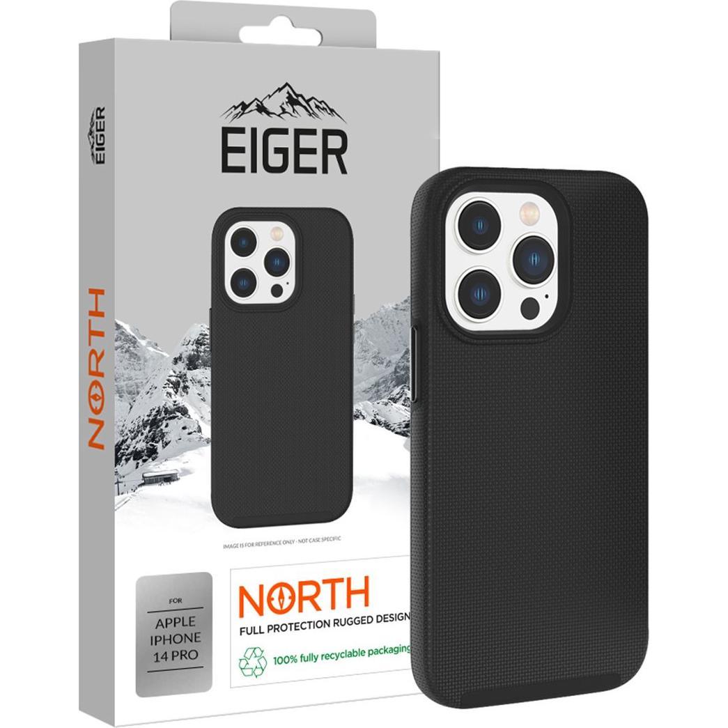 Eiger North Case (Apple iPhone 14 Pro), Smartphone Hülle, Schwarz