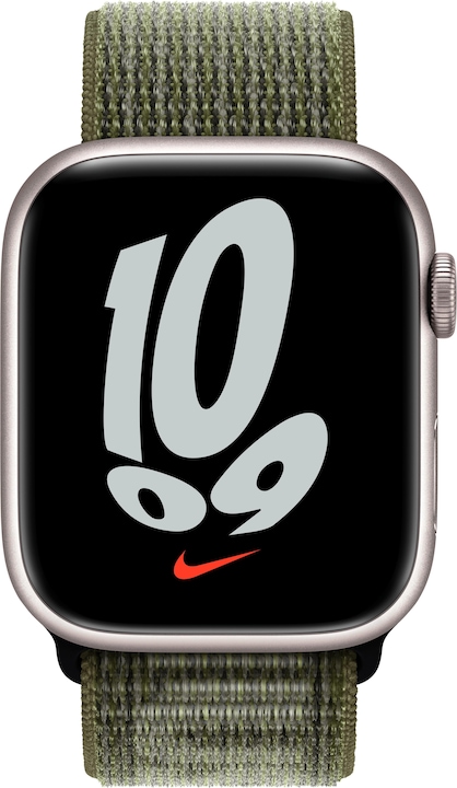 Actual product image Apple Nike Sport Loop (45 mm, Woven nylon, Apple Watch Series 8)