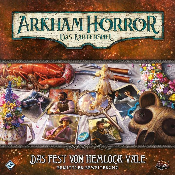 Produktbild FFG FFGD1176 - Arkham Horror: Das Kartenspiel - Das Fest von Hemlock Vale (Erweiterung), 14+ (Deutsch, 1 - 4 Spieler)