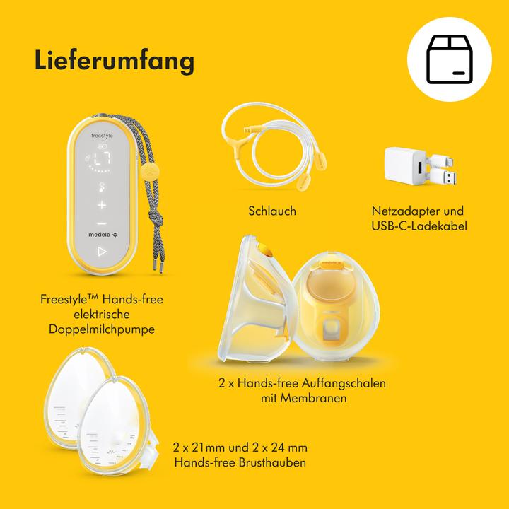 Image du produit Medela Tire-lait électrique double Freestyle Hands-free