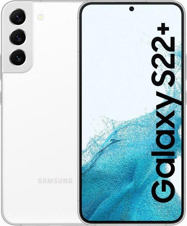 Productafbeelding Samsung Galaxy S22+ (128 GB, Fantoomwit, 6.60", Dubbele SIM, 5G)