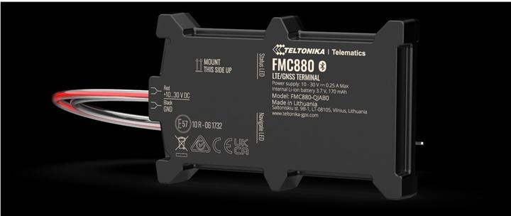 Actual product image Teltonika Telematics FMC880 4G LTE Cat 1 Plug & Play Tracker EMEA LA Quectel