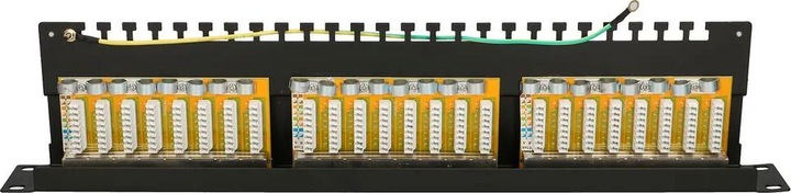 Produktbild Extralink CAT5E STP V2 | Patchpanel | 24 port