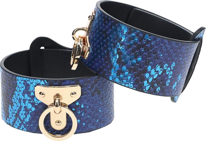 Actual product image Ouch! Florence Collection - Leg Cuffs - Blue