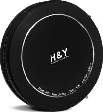 Image du produit H&Y Set magnetischer Aluminiumabdeckungen für Revoring H&Y-Filterhalter – 37–49 mm (Support de filtre obectif, 52 mm)
