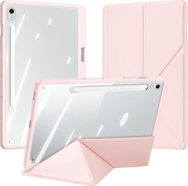 Immagine prodotto Samsung Galaxy Tab S10 FE Plus - Ducis Magi Series, aufstellbares Flip-Etui, Pink (Samsung Galaxy Tab S10 FE+)