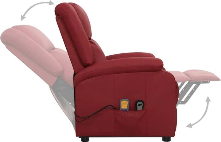 Actual product image vidaXL Electric massage chair