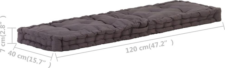 Actual product image VidaXL Marzio (120 x 40 x 7 cm)