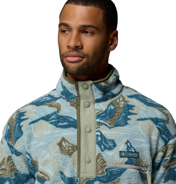 Actual product image Columbia Helvetia II Printed Half Snap Fleece (L)
