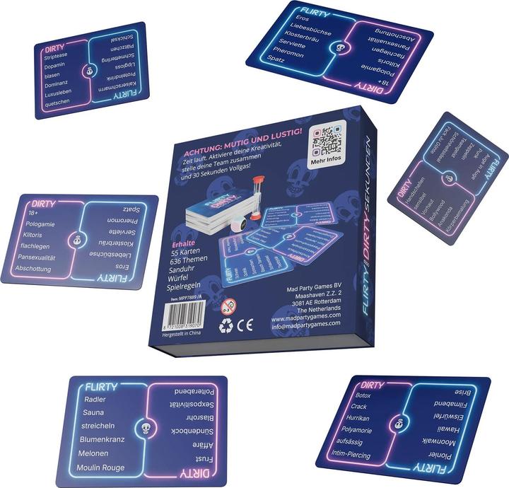 Actual product image Mad Party Flirty & Dirty Seconds (Quiz)