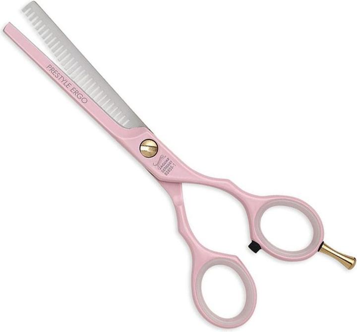 Actual product image Jaguar Pre Style Ergo 28 Hair Thinning Scissors 5.5-Inch Pink (13.97 cm)