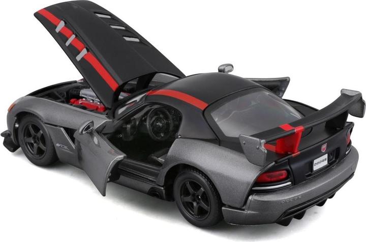 Image du produit Bburago 18/22114 Diecast 1:24 Official Dodge Viper SRT 10 ACR Gray with Red Details for 3+ Years (18