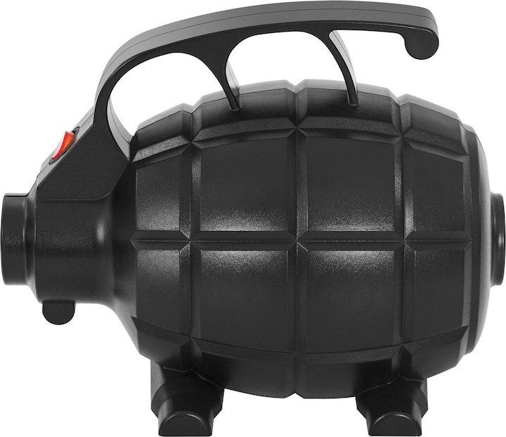 Produktbild Gymrex Elektro Luftpumpe für Turnmatte Elektropumpe Luftmatratze schwarz 4 Düsen 500 W