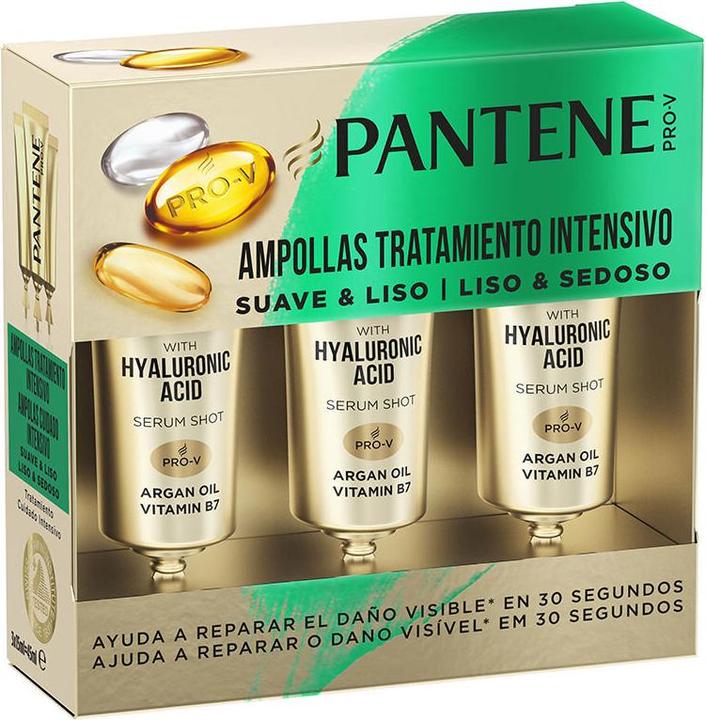 Image du produit Pantene Ampoules Soft & Smooth 15ml - Pack de 3