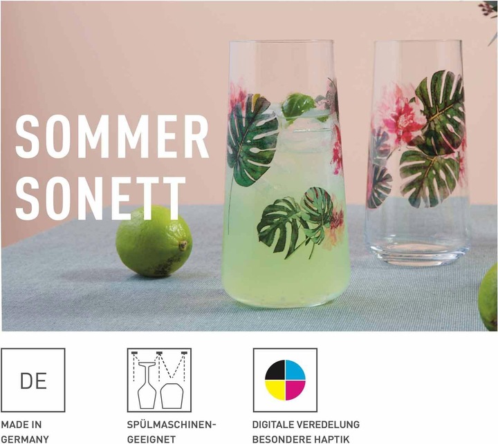 Image du produit Ritzenhoff Verre universel Sonett d'été (0.61 l, 2 x)
