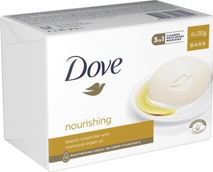 Dove Cream Tablet Argan 4x90 G