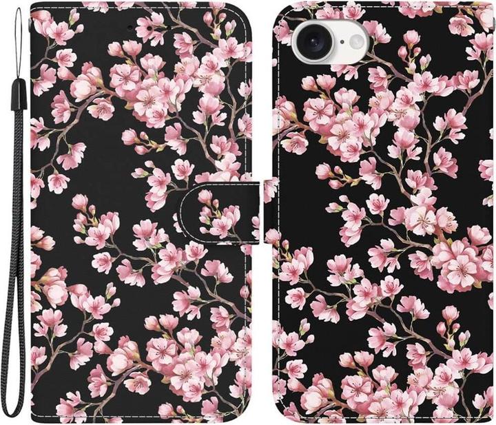 Produktbild Cover-Discount iPhone 16e - Tasche Hülle mit Blüten Motiv (Apple iPhone 16e, Apple iPhone 17e)