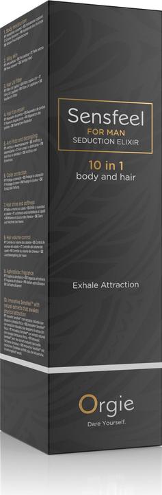 Produktbild Orgie Sensfeel for Man Pheromone Seduction Elixer 10 in 1 100 ml (Eau de Parfum, 100 ml)